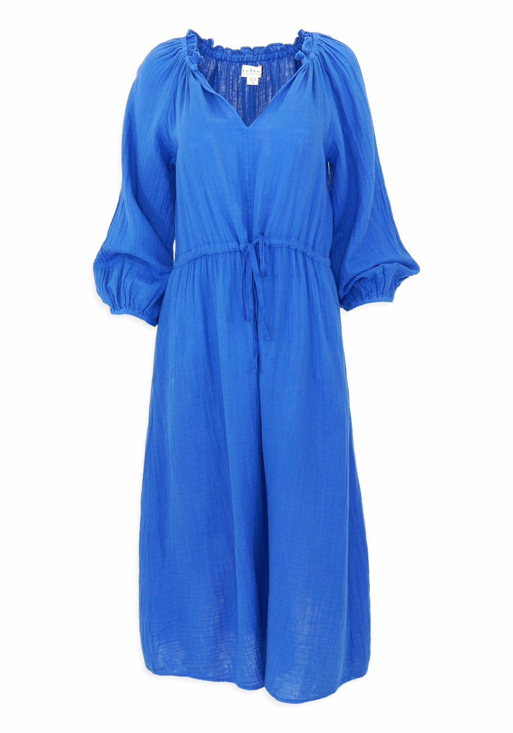 AUDREY COTTON GAUZE DRESS VELVET Joelle's/Jeff's