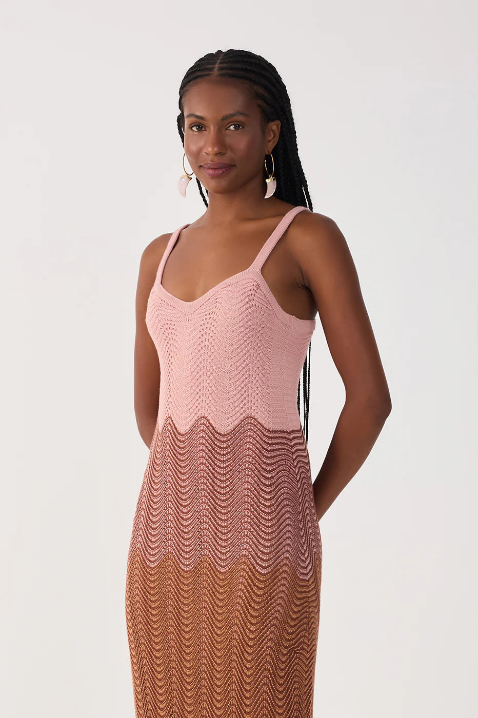 DUNES CROCHET MAXI DRESS (MULTI) - DRESS TO