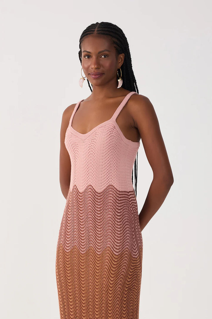 DUNES CROCHET MAXI DRESS (MULTI) - DRESS TO