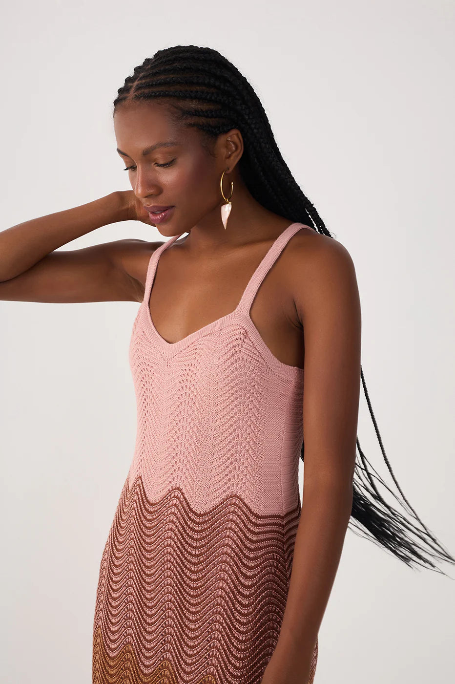 DUNES CROCHET MAXI DRESS (MULTI) - DRESS TO