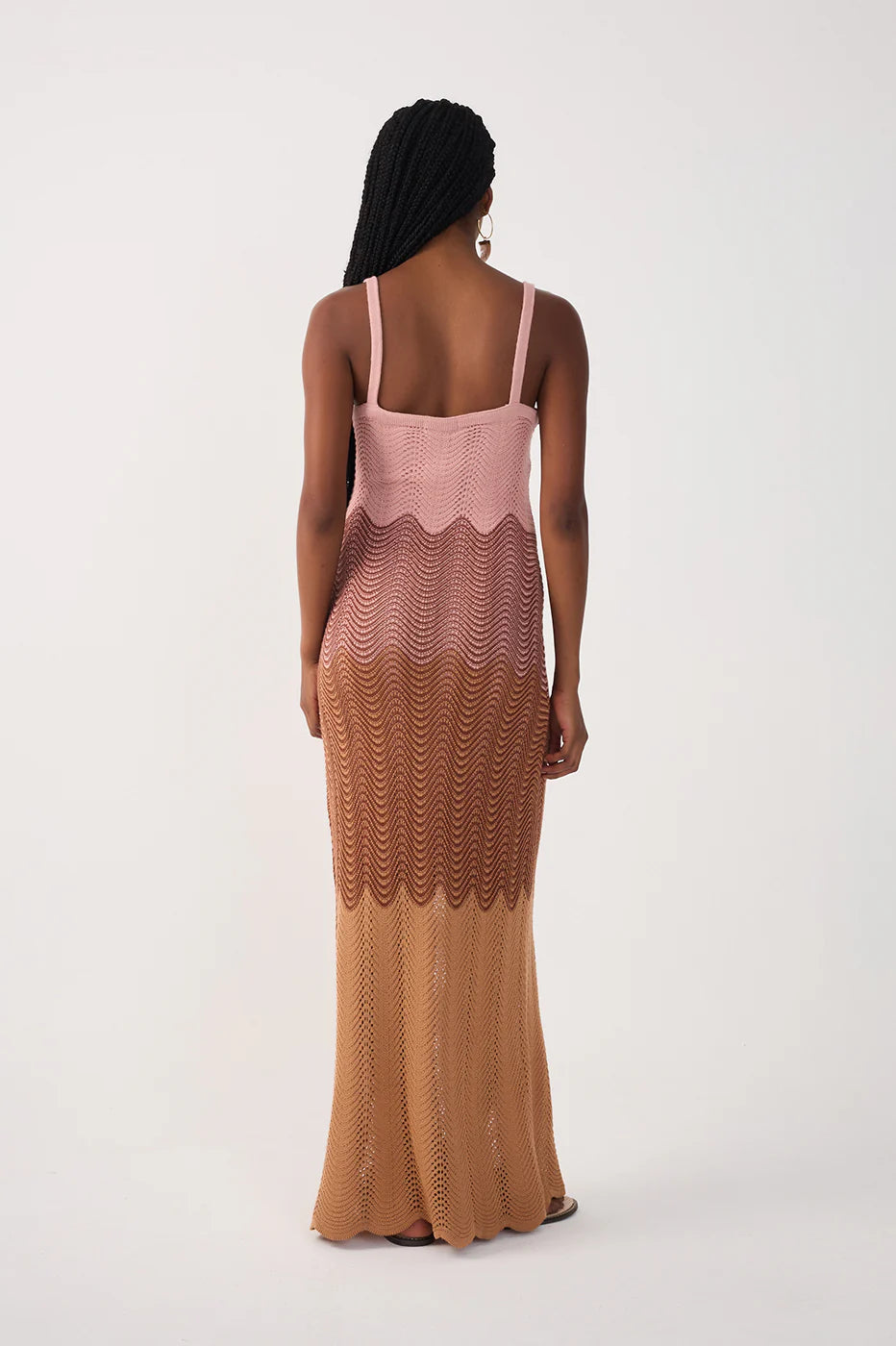 DUNES CROCHET MAXI DRESS (MULTI) - DRESS TO
