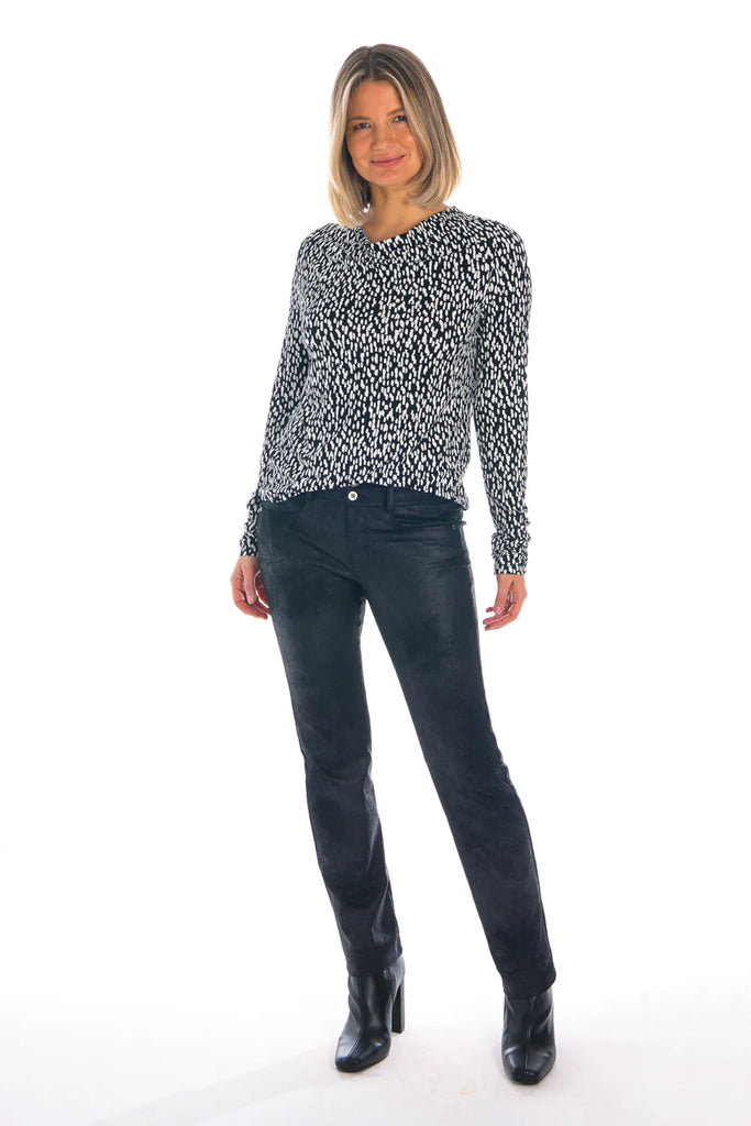 ADJUSTABLE DRAPED TOP - BRENDA BEDDOME