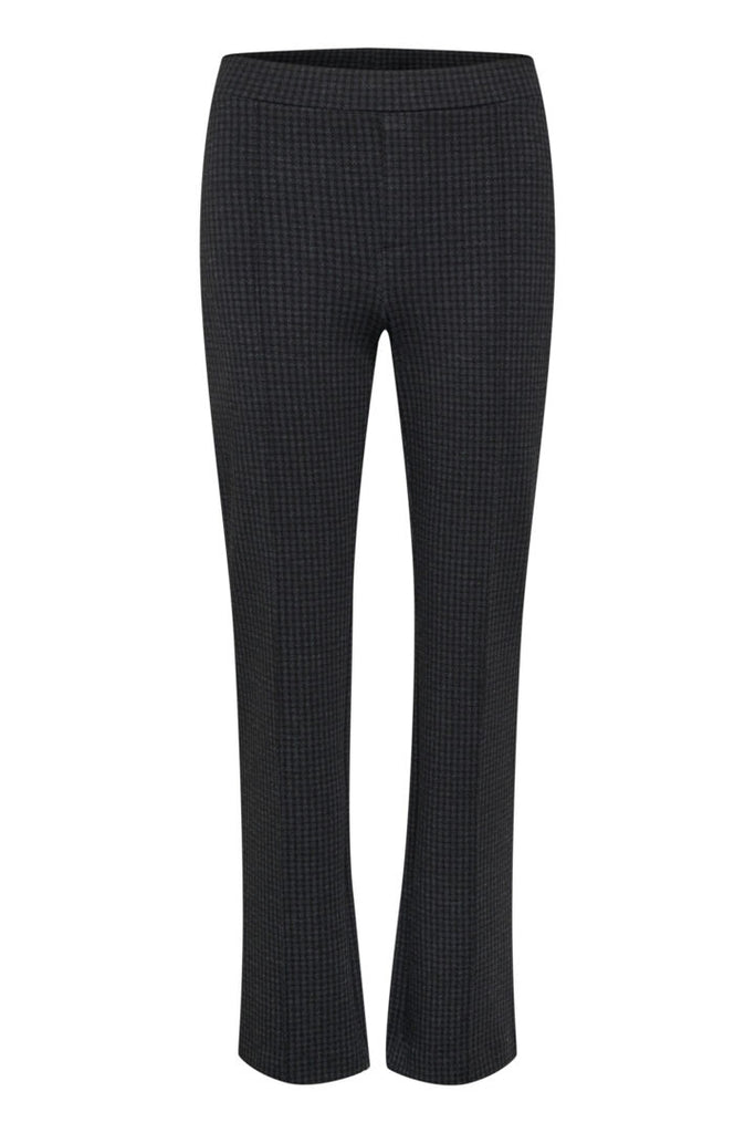 PONTAS PULL-ON TROUSER (DARK GREY CHECK) - PART TWO