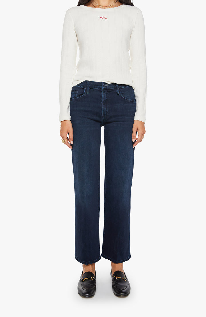 THE MID RISE RAMBLER ZIP ANKLE (CHIP ON MY SHOULDER) - MOTHER