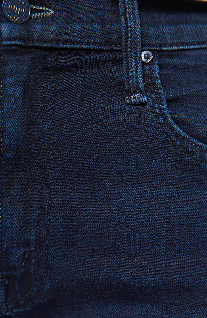 THE MID RISE RAMBLER ZIP ANKLE (CHIP ON MY SHOULDER) - MOTHER