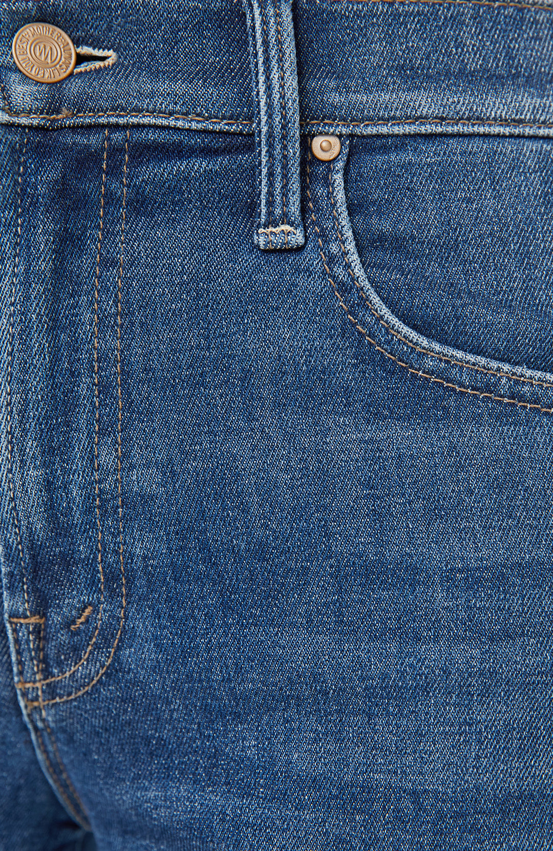 THE MID RISE RAMBLER ZIP ANKLE (CATCH MY DRIFT) - MOTHER