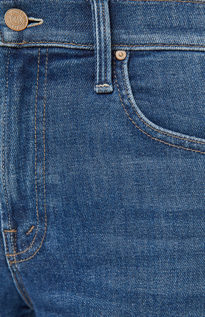 THE MID RISE RAMBLER ZIP ANKLE (CATCH MY DRIFT) - MOTHER