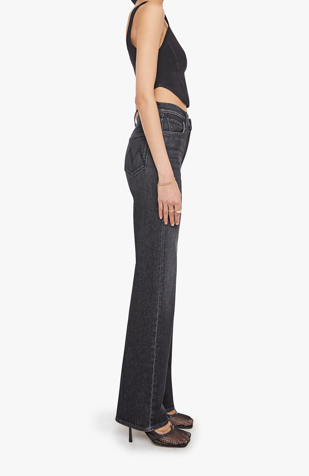THE RAMBLER ZIP HEEL (KEEP IT SHARP) - MOTHER