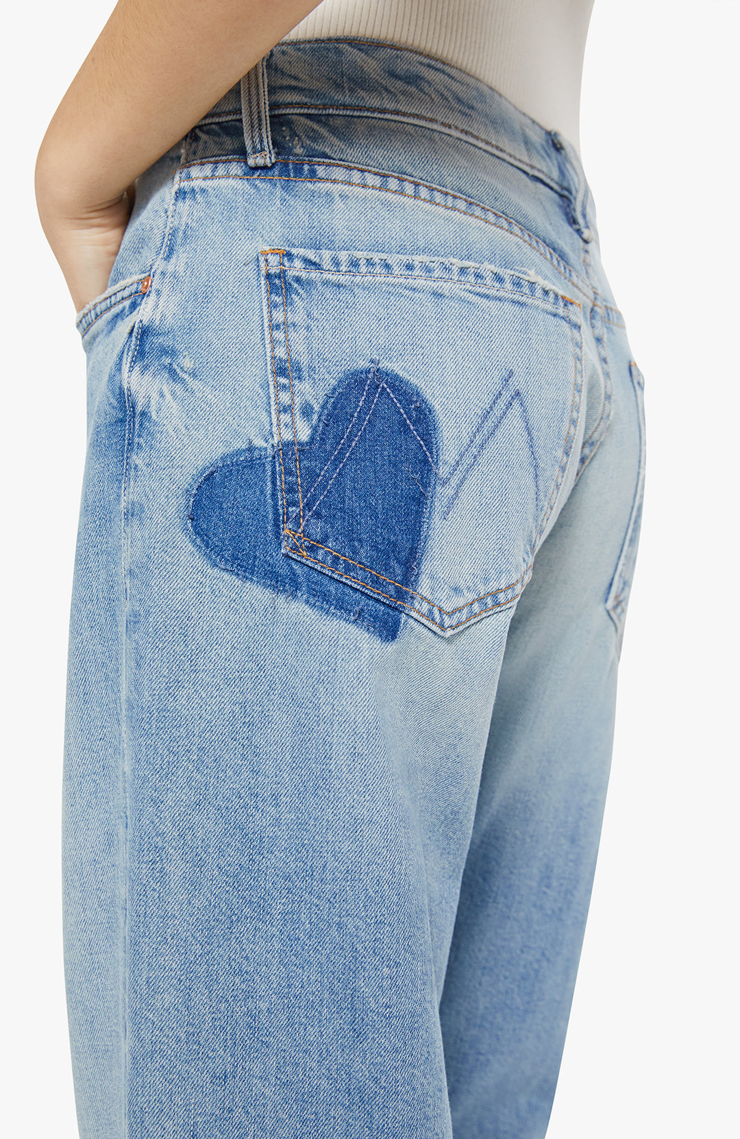 THE MID RISE RAMBLER ZIP SKIMP (I CONFESS) - MOTHER
