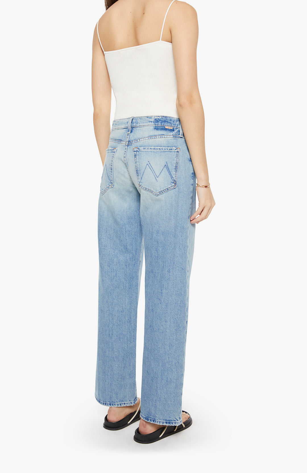 THE MID RISE RAMBLER ZIP SKIMP (I CONFESS) - MOTHER