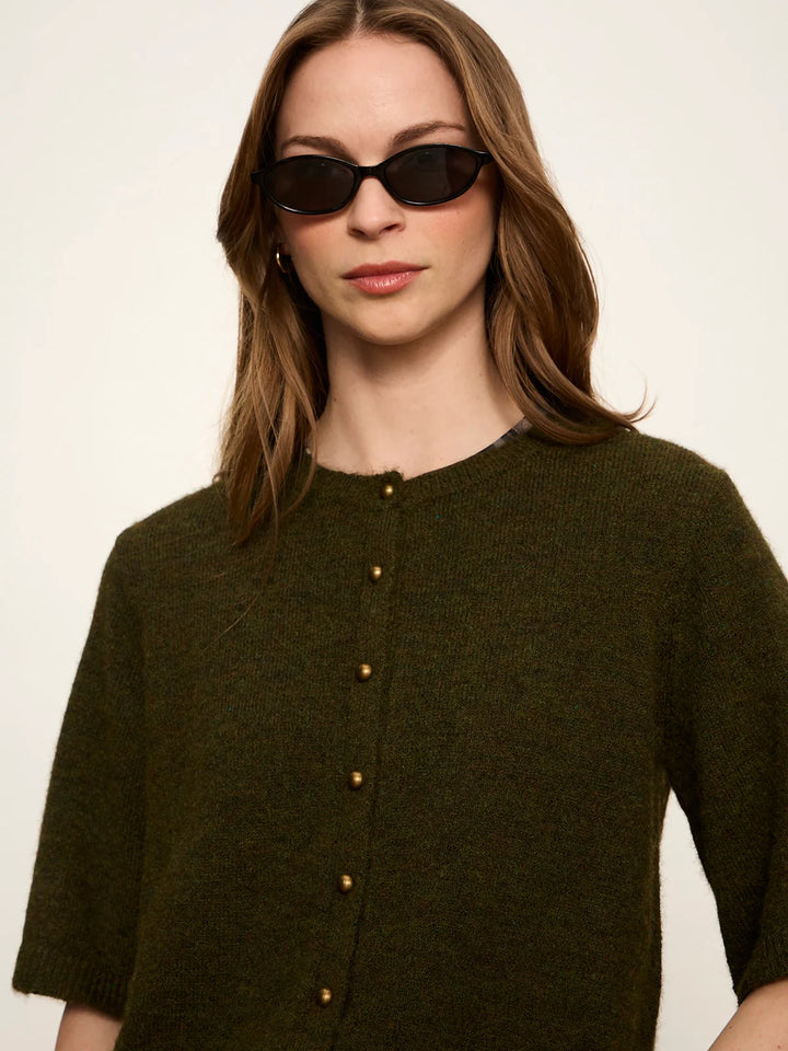 SHORT SLEEVE CARDIGAN (KALAMATA) - SANCTUARY