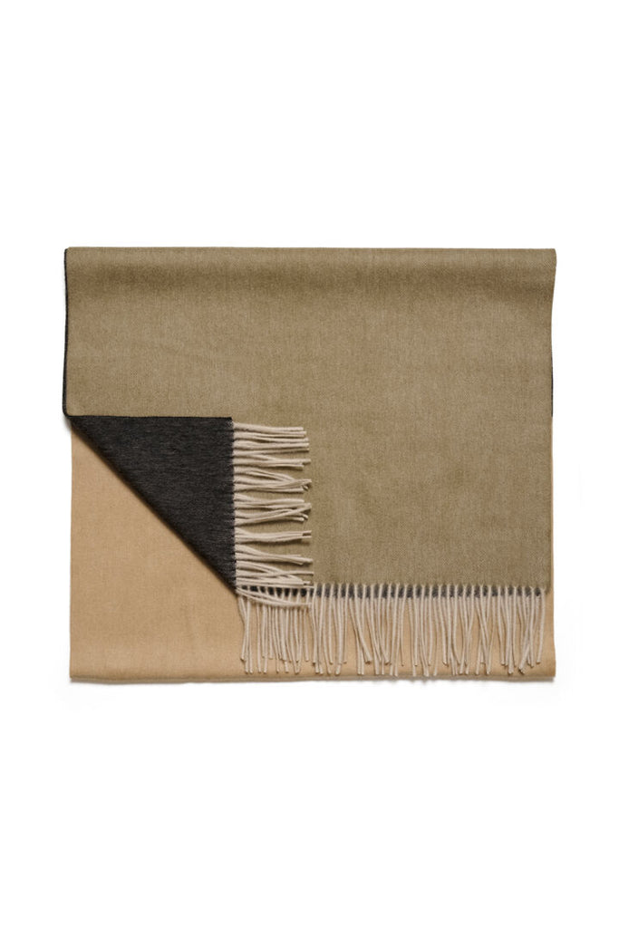 KECITA SCARF (NEUTRAL COLOUR BLOCK) - PART TWO