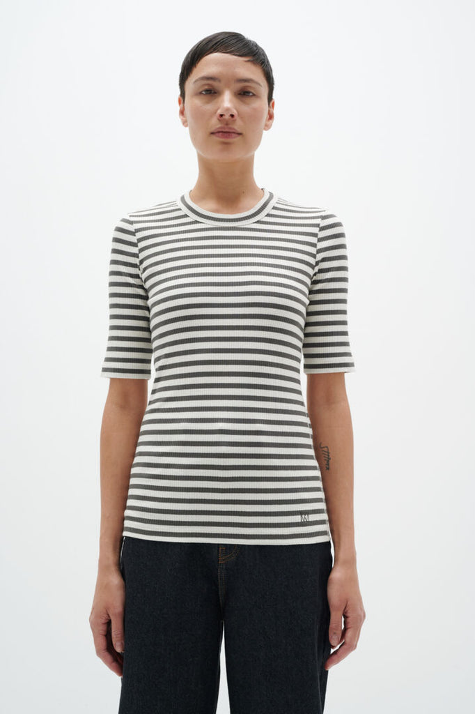 DAGNA STRIPED TEE - INWEAR