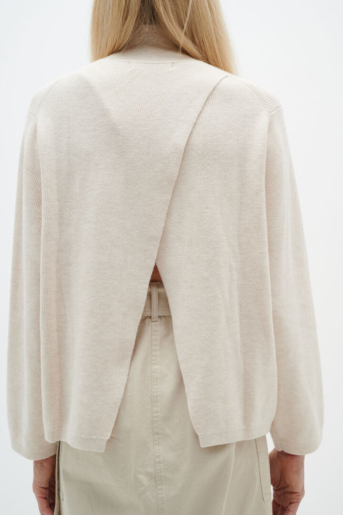 RUDI OPEN BACK PULLOVER (FRENCH OAK) - INWEAR