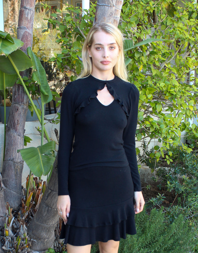 SOFT SOLID GAL SWEATER - STARK