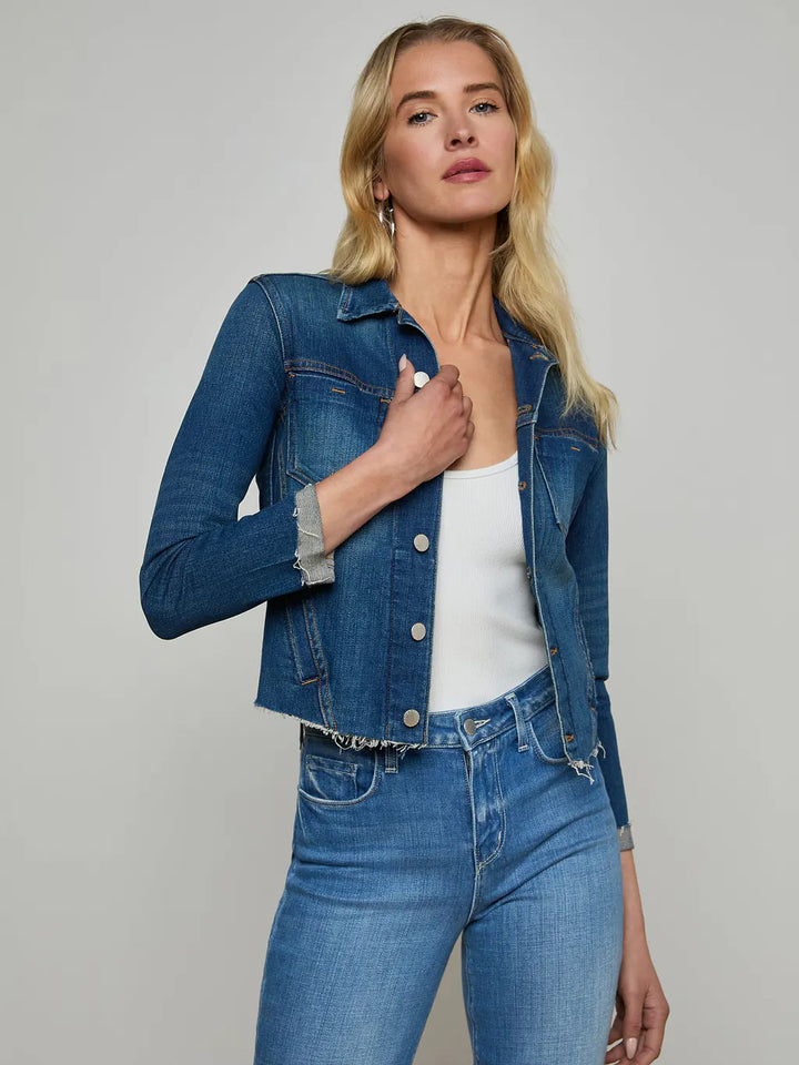 JANELLE DENIM JACKET (AUTHENTIQUE) - L'AGENCE