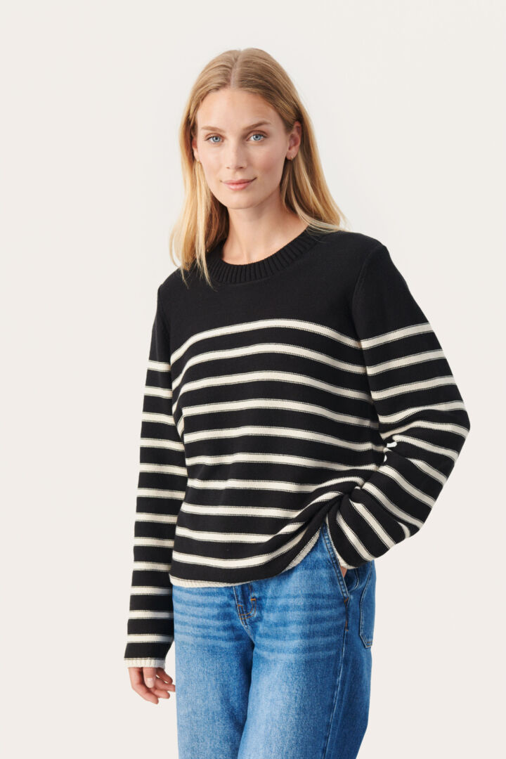 CAROLYN STRIPED SWEATER - PART TWO