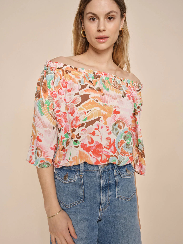 ASHLEA BOTANICO BLOUSE - MOS MOSH