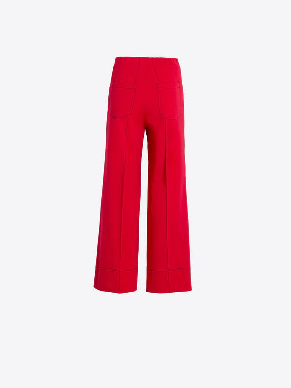 BETI WIDE LEG PANT (RED) - VILAGALLO