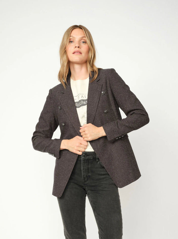 BABETH SVALA BLAZER (BLACK) - MOS MOSH