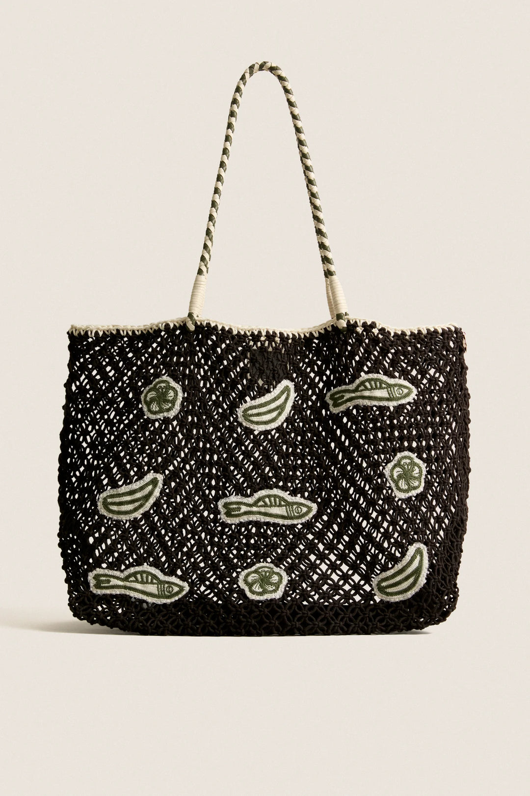 L'ETE TOTE (CHOCOLATE MULTI) - CLARE V.