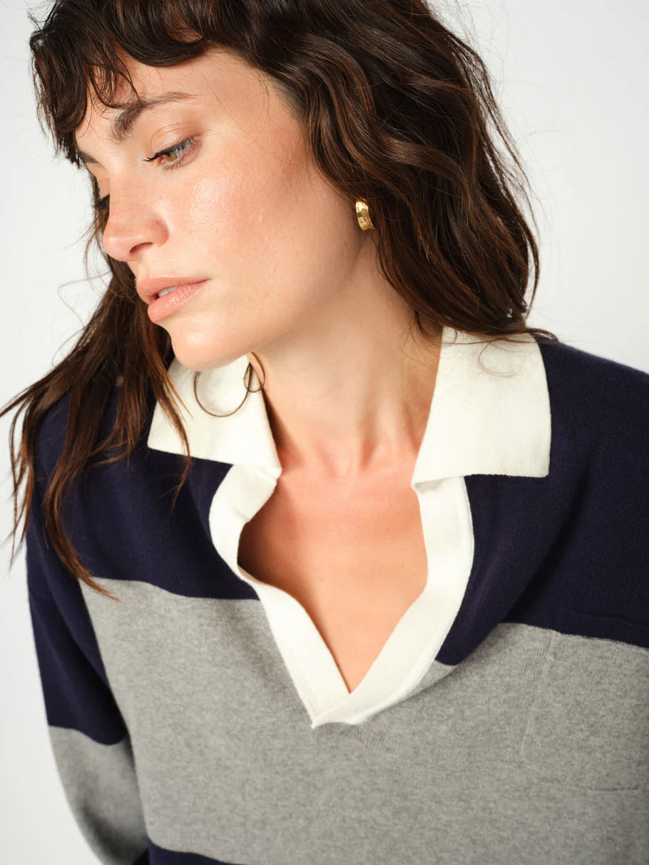 WYLIE TANI BOLD STRIPE KNIT TOP - MOS MOSH