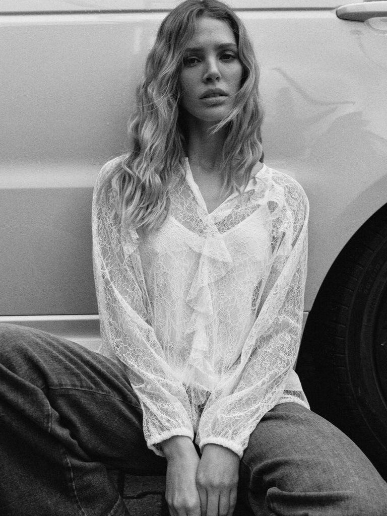 EIKA LACE BLOUSE - MOS MOSH