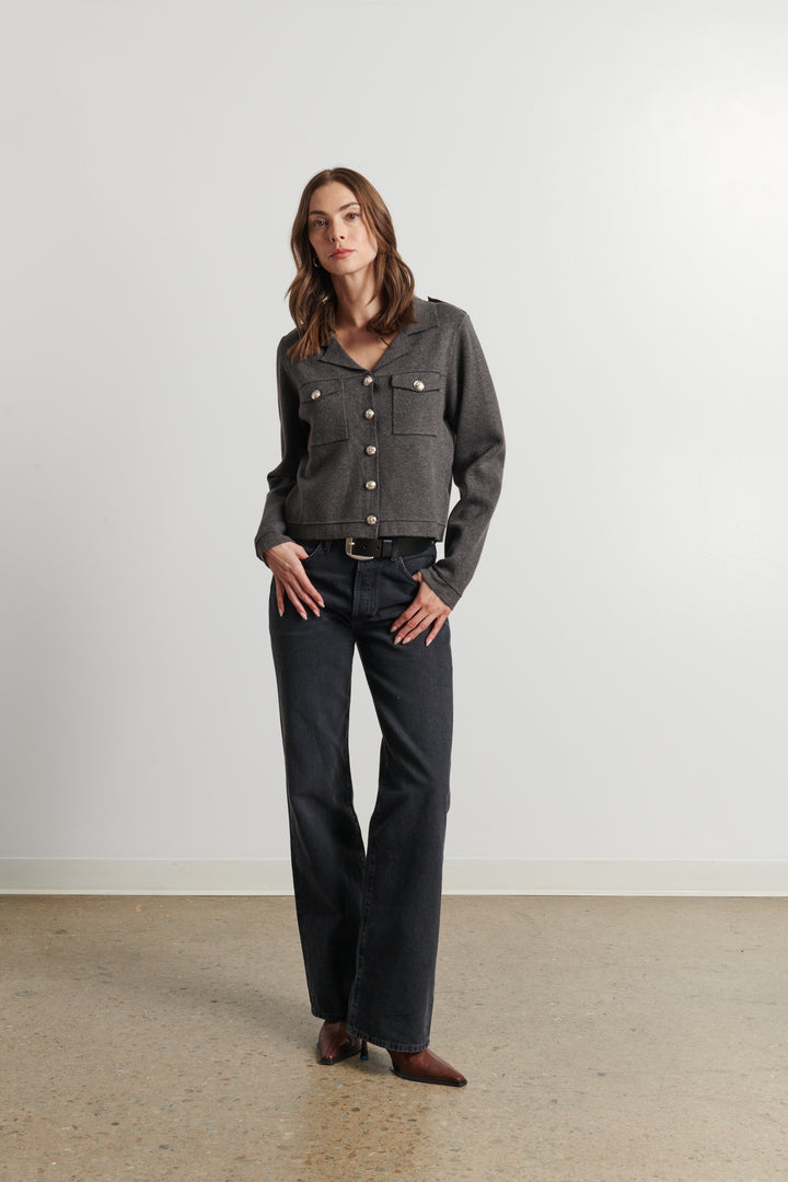 BIRDIE ELEVATED CARDIGAN - LINE