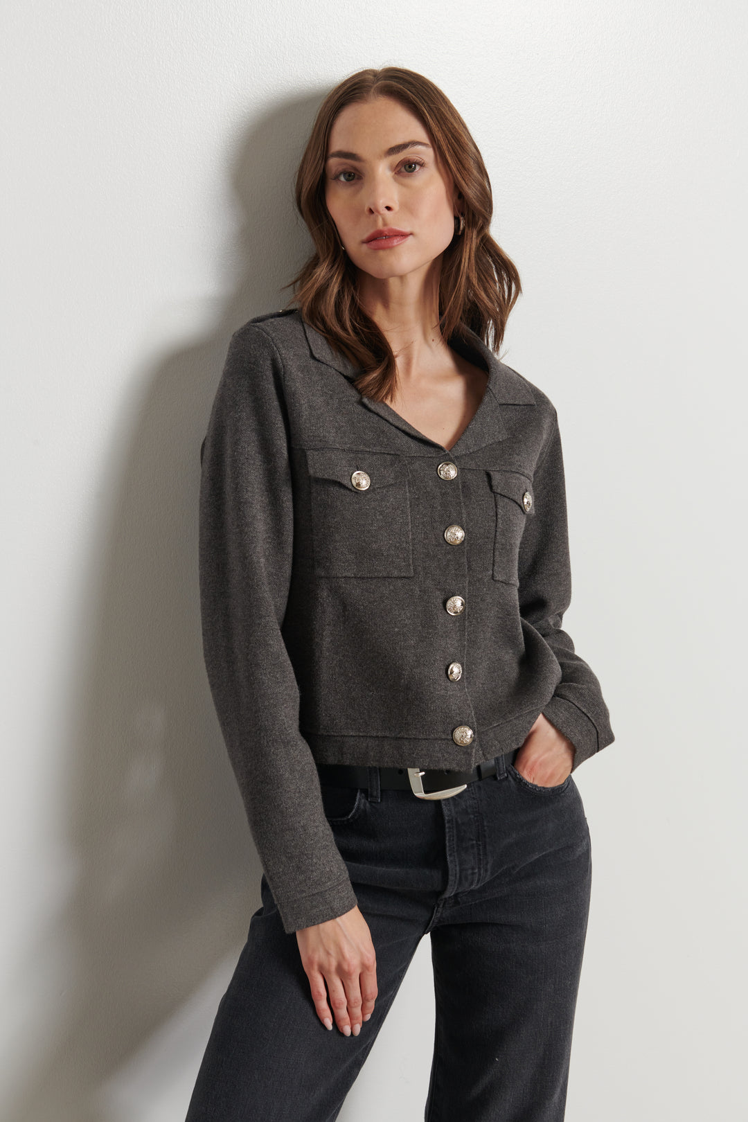 BIRDIE ELEVATED CARDIGAN - LINE
