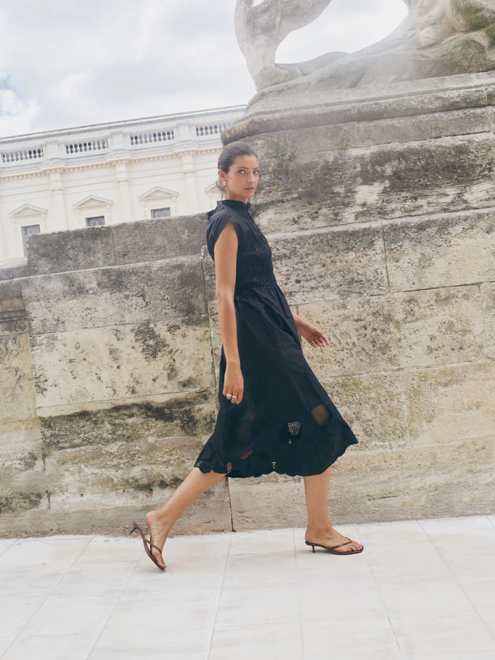 ARIA MONO DRESS (BLACK) - MOS MOSH