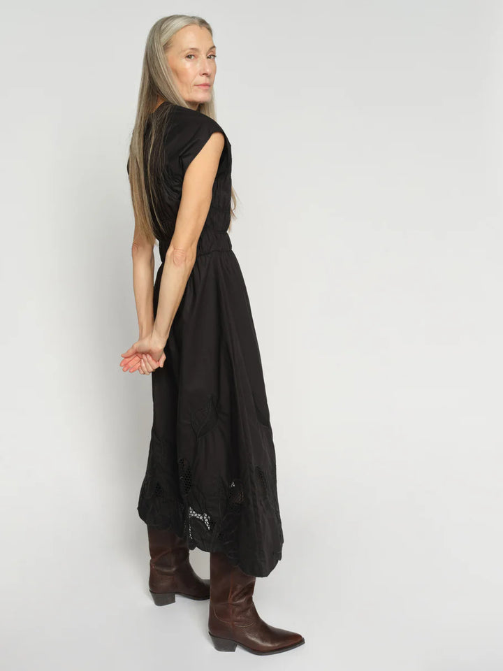 ARIA MONO DRESS (BLACK) - MOS MOSH