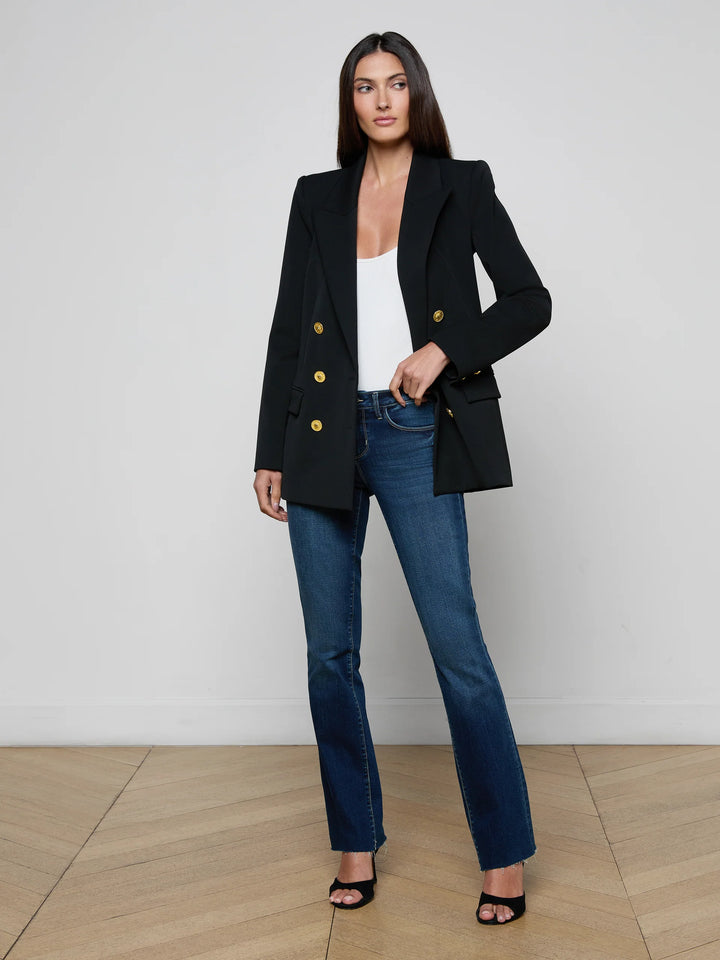 CAMBRIE OVERSIZED STRUCTURED BLAZER - L'AGENCE