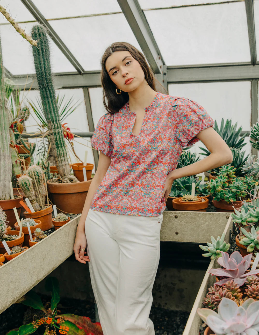 LIA TOP (STRAWBERRY) - LOVE THE LABEL