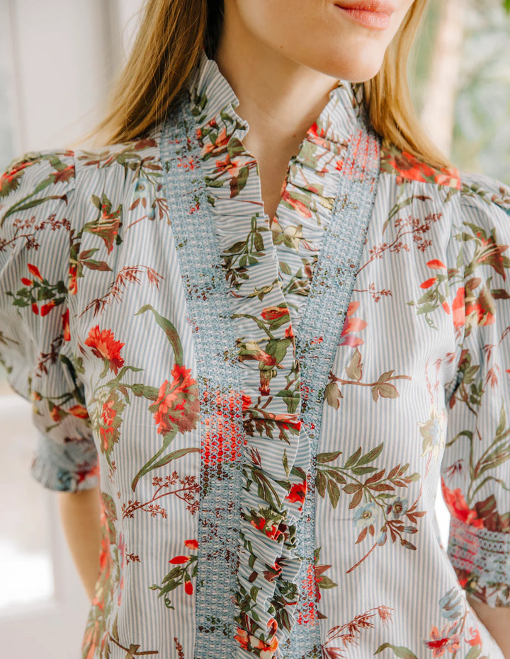 ZURI TOP (BATTERSEA FLORAL) - LOVE THE LABEL