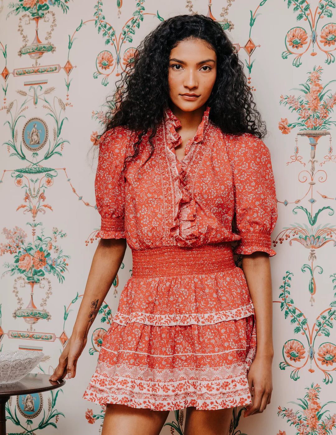 ZITA DRESS (ROSEMARY DREAMSCAPE PRINT) - LOVE THE LABEL