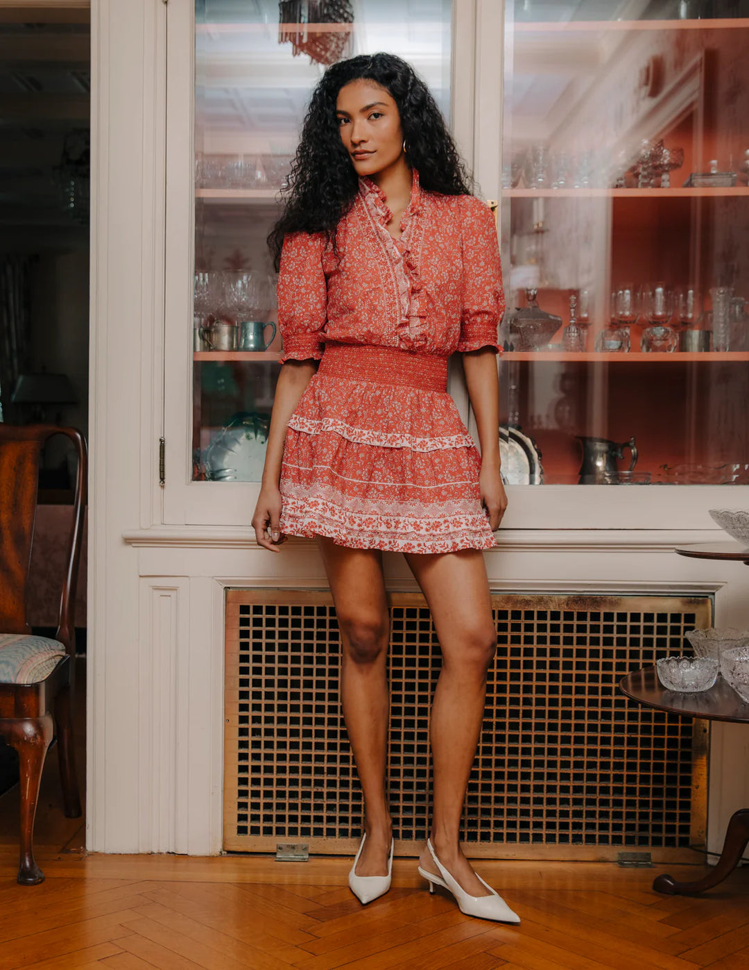 ZITA DRESS (ROSEMARY DREAMSCAPE PRINT) - LOVE THE LABEL