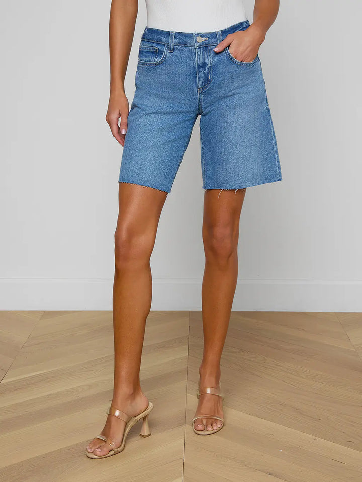 RIVER MID RISE BERMUDA SHORT (SCOTTSDALE) - L'AGENCE