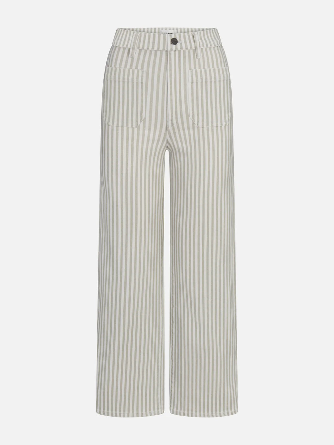 THE ANCHOR PANT (FLAX STRIPE) - FRAME