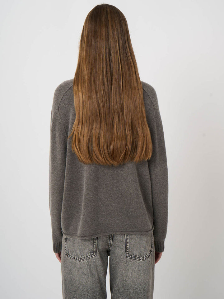 WOOL-CASHMERE ARGYLE SWEATER (ROCK) - REPEAT
