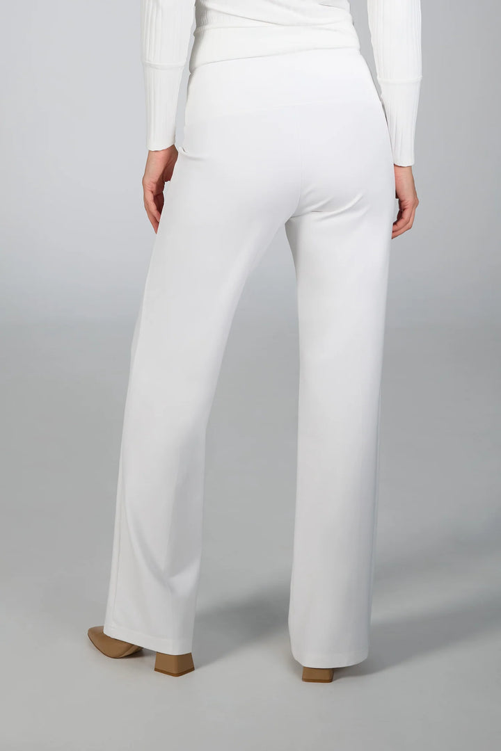 WIDE LEG SLIP ON PANT (WINTER WHITE) - BRENDA BEDDOME