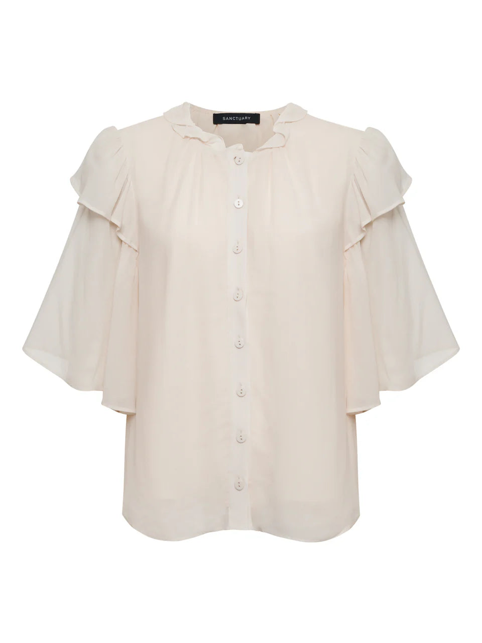 DEJA VU FRILL BLOUSE - SANCTUARY