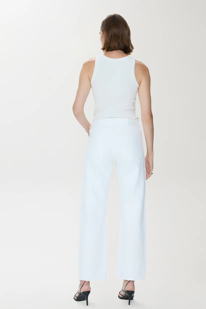 LEXI BOWED LEG W/ GROMMETS (VIVID WHITE) - PISTOLA