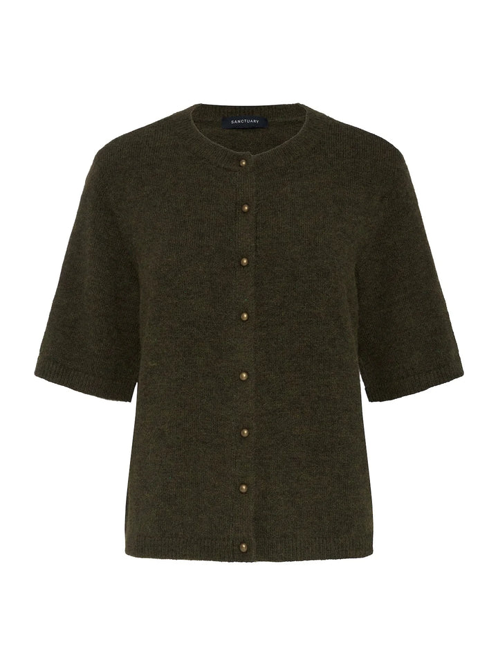 SHORT SLEEVE CARDIGAN (KALAMATA) - SANCTUARY