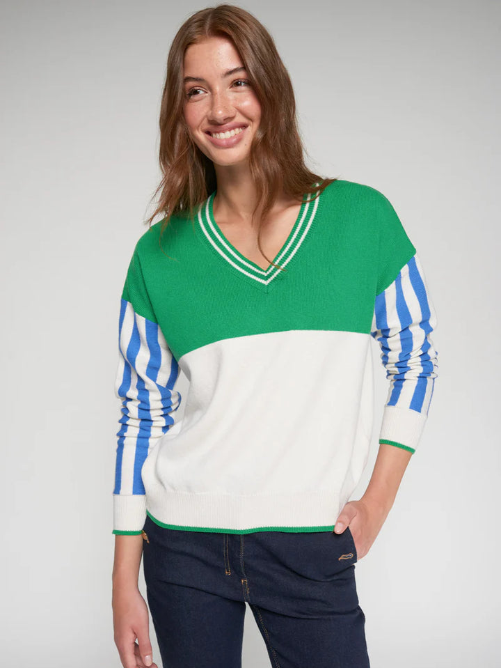 FABIOLA EMB GOLF TOP - VILAGALLO