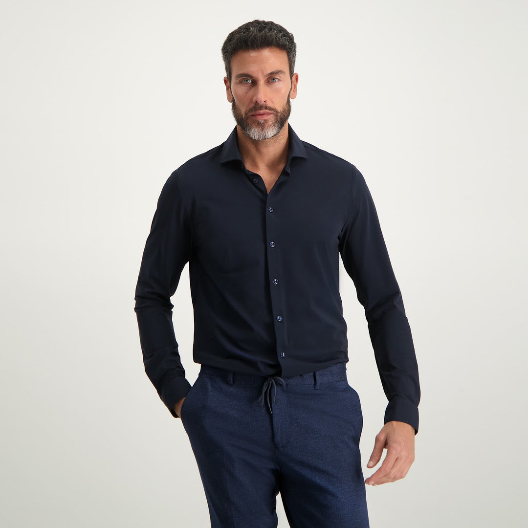 TECHNICAL STRETCH  SHIRT (NAVY)- BLUE INDUSTRY