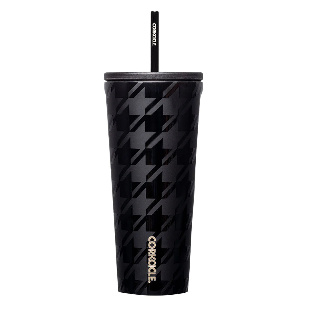 COLD CUP (HOUNDSTOOTH) - CORKCICLE