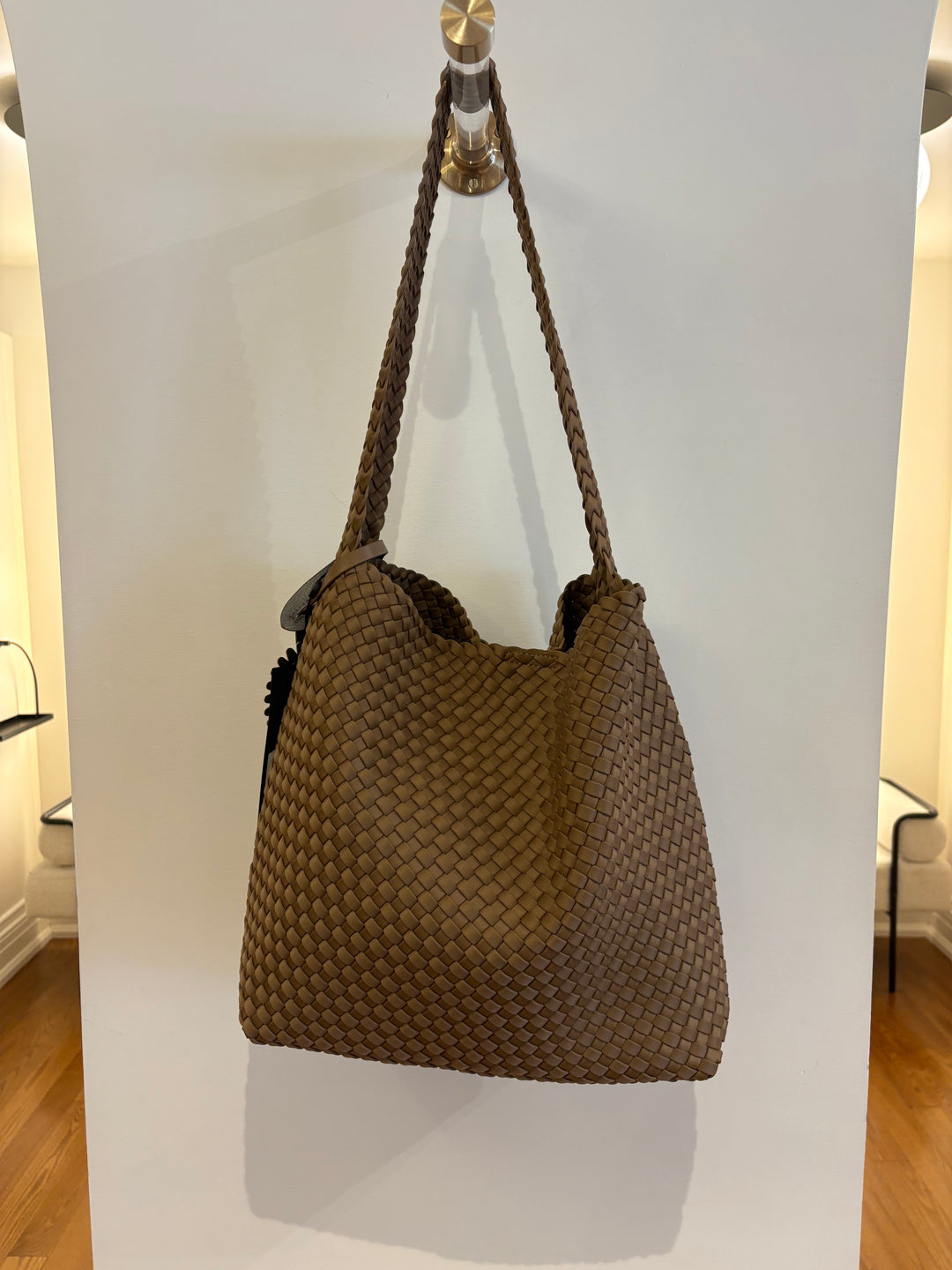 WOVEN TOTE BAG (SEPIA TINT) - ILSE JACOBSEN