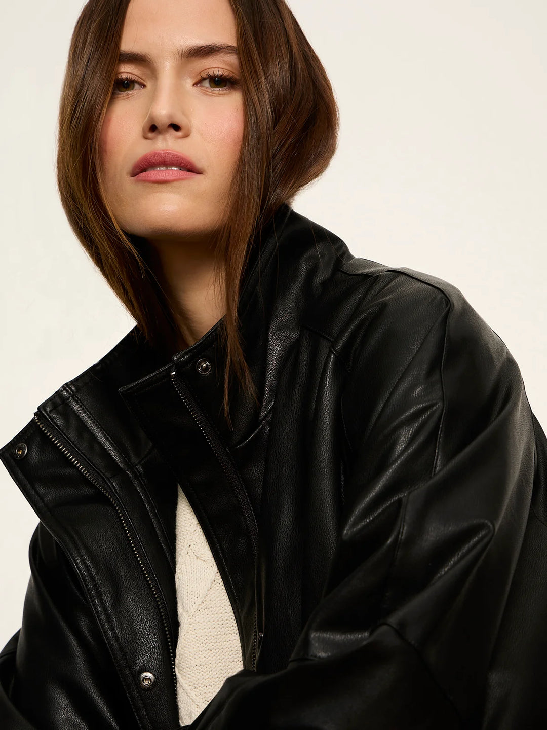 ALANA LEATHER JACKET (BLACK) - SANCTUARY