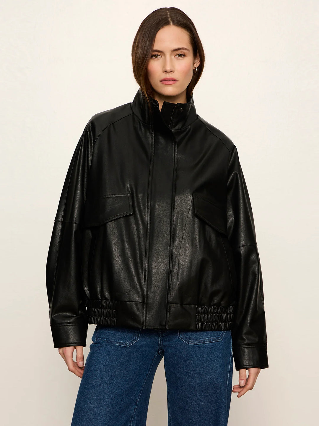ALANA LEATHER JACKET (BLACK) - SANCTUARY