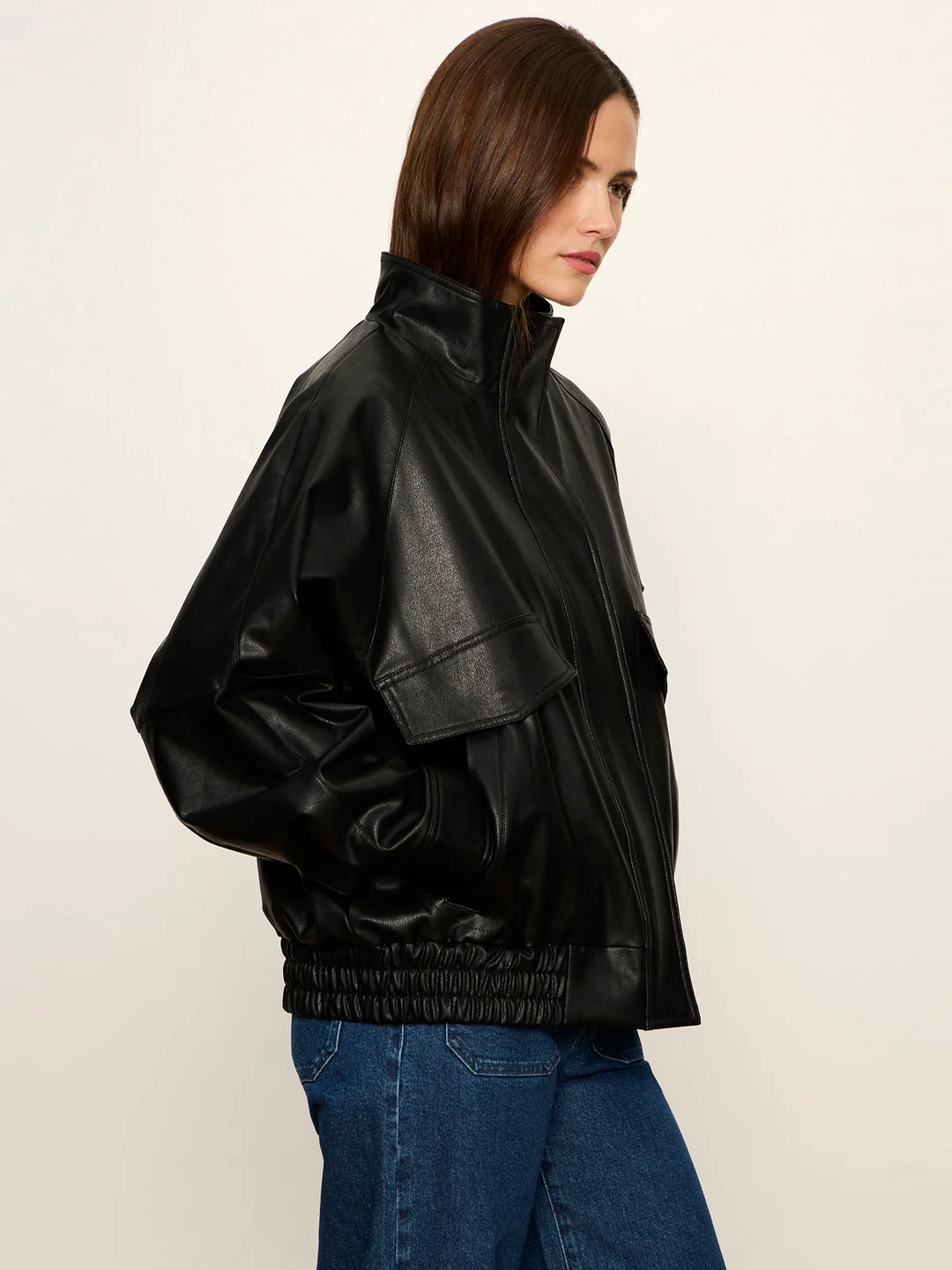ALANA LEATHER JACKET (BLACK) - SANCTUARY
